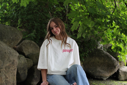 "Do it scared" Oversized T-shirt